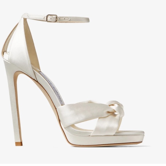 JIMMY CHOO BRIDAL ROSIE 120 sz 37 - Picture 9 of 9